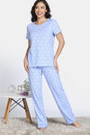 Zivame Farm Lore Knit Cotton Pyajama Sets - Dutch Canel — thumbnail 2